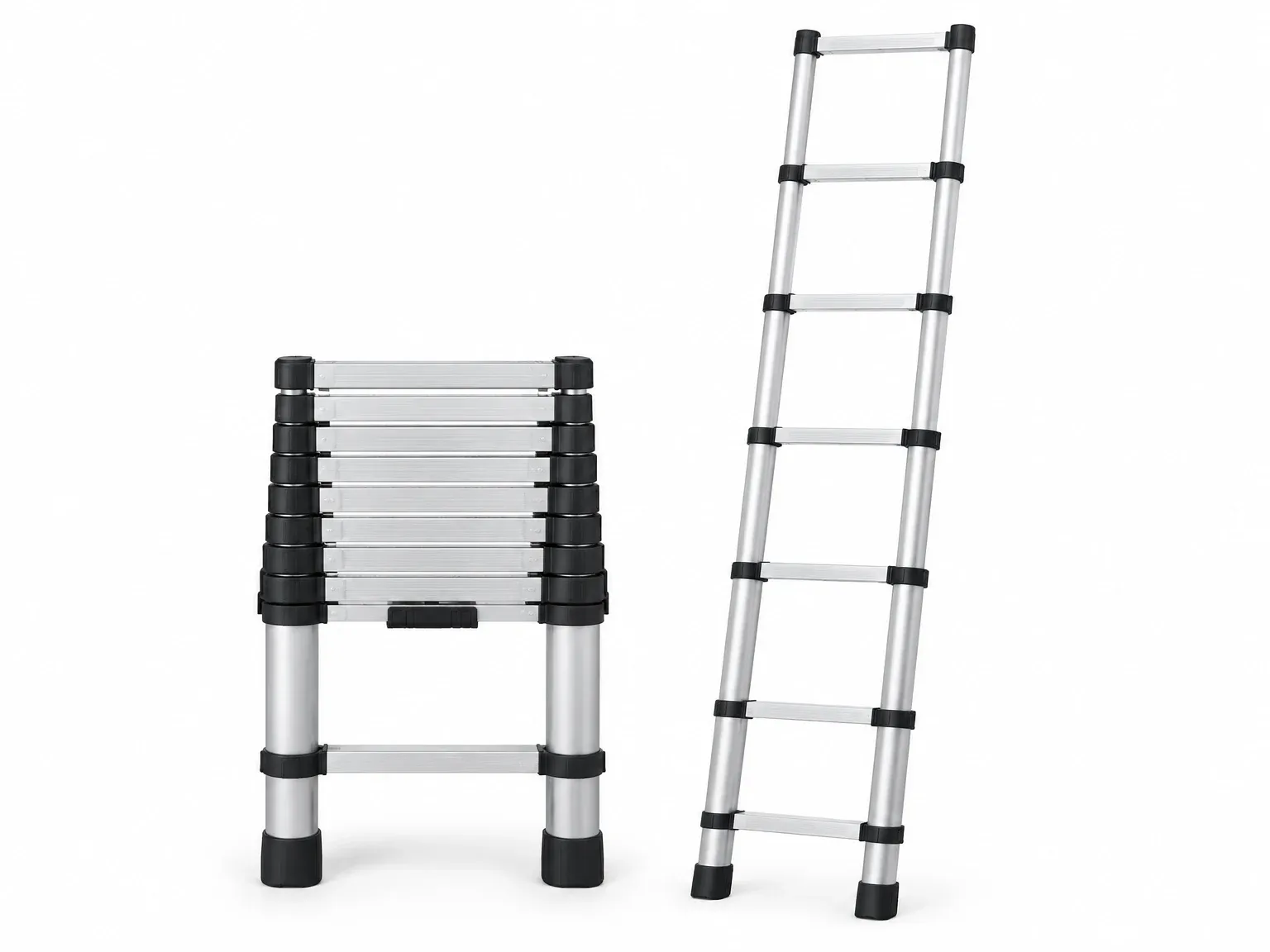 Alu-Teleskopleiter 4,1 m – Produktfoto